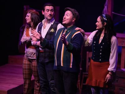 Leah Morrow, Luke Nowakowski, Michael Mahler and Emily Goldberg Photo