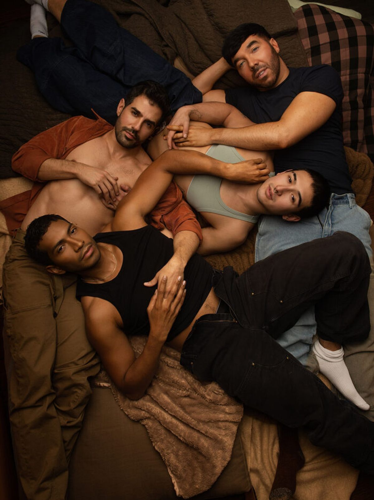 Adrián Javier, Jimin Moon, Matthew Scott Montgomery and Calvin Seabrooks at 