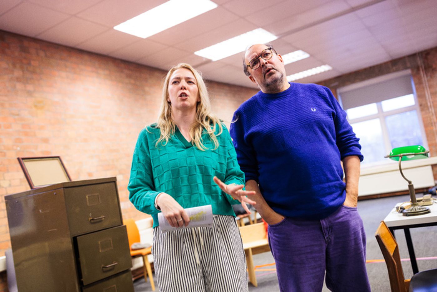 Photos: In Rehearsal for EDUCATING RITA At Reading Rep Theatre  Image