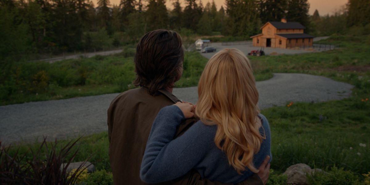 Martin Henderson and Alexandra Breckenridge at 