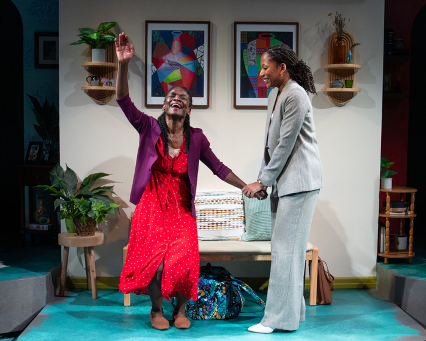Photos: Patrice Johnson Chevannes and Natalie Paul in THE WATERFALL at WP Theater Photos: Patrice Johnson Chevannes and Natalie Paul in THE WATERFALL at WP Theater Image