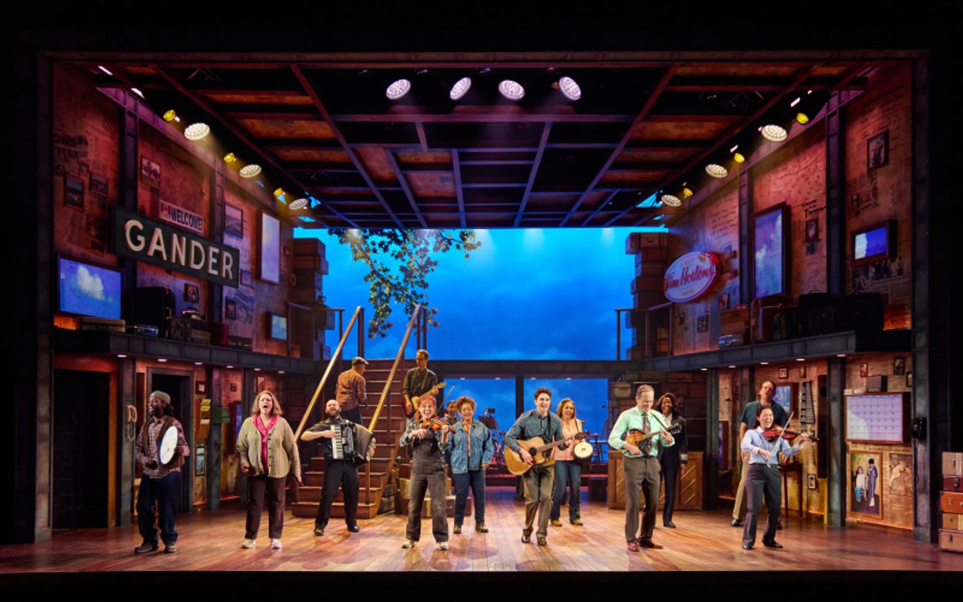 Review: COME FROM AWAY at Paper Mill Playhouse-Kindness Takes Center Stage  Image