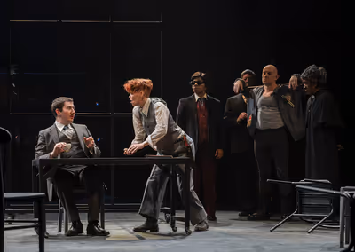 Samuel Garnett, Ann Noble and Ensemble  Photo by Craig Schwartz Photo