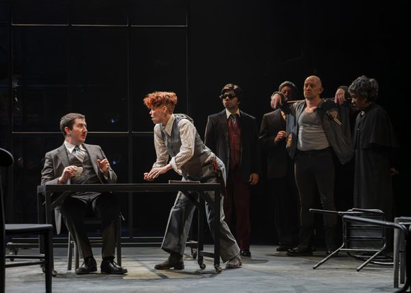 Samuel Garnett, Ann Noble and Ensemble  Photo by Craig Schwartz Photo