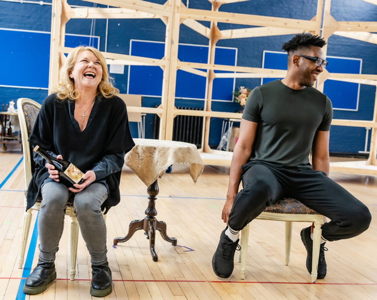 Wendi Peters, Matthew James Morrison at 