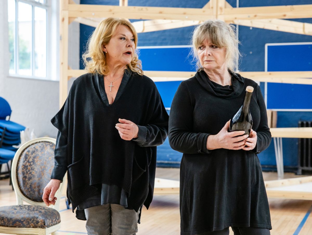 Wendi Peters, Caroline Gruber at 