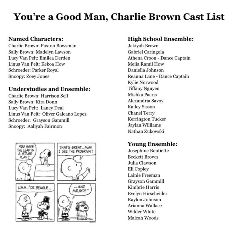 Review: YOU'RE A GOOD MAN, CHARLIE BROWN at North Little Rock High School Performing Arts Center Review: YOU'RE A GOOD MAN, CHARLIE BROWN at North Little Rock High School Performing Arts Center Image