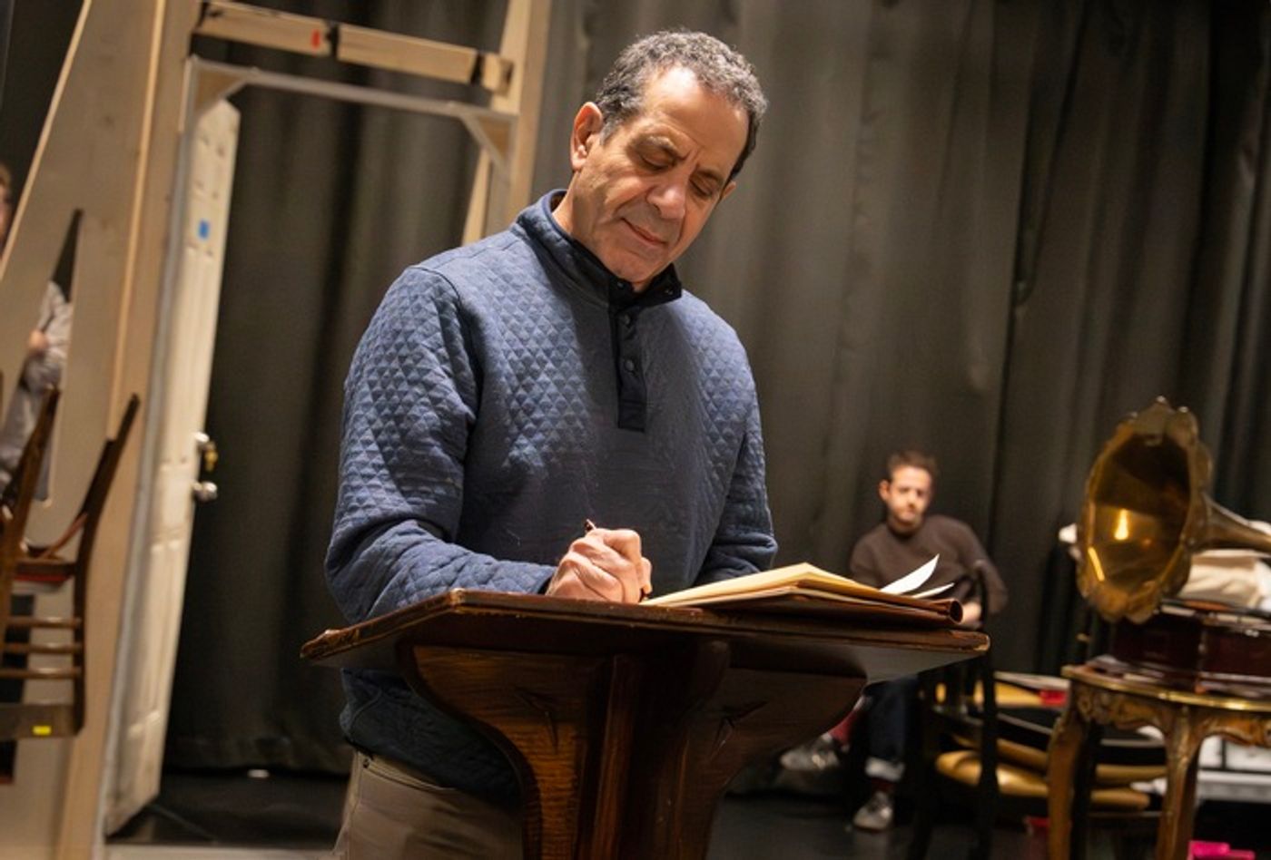 Photos: Celia Keenan-Bolger, Tony Shalhoub & More Rehearse for ANTIGONE (THIS PLAY I READ IN HIGH SCHOOL)  Image