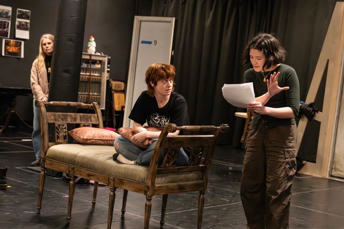 Celia Keenan-Bolger, Susannah Perkins, and Haley Wong  at 