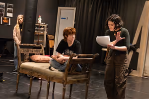 Celia Keenan-Bolger, Susannah Perkins, and Haley Wong  Photo