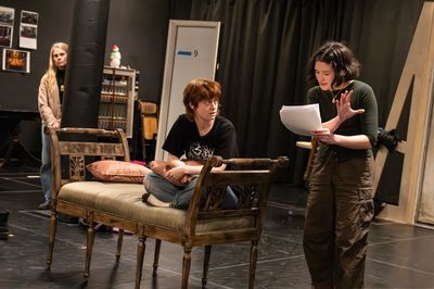 Celia Keenan-Bolger, Susannah Perkins, and Haley Wong  Photo