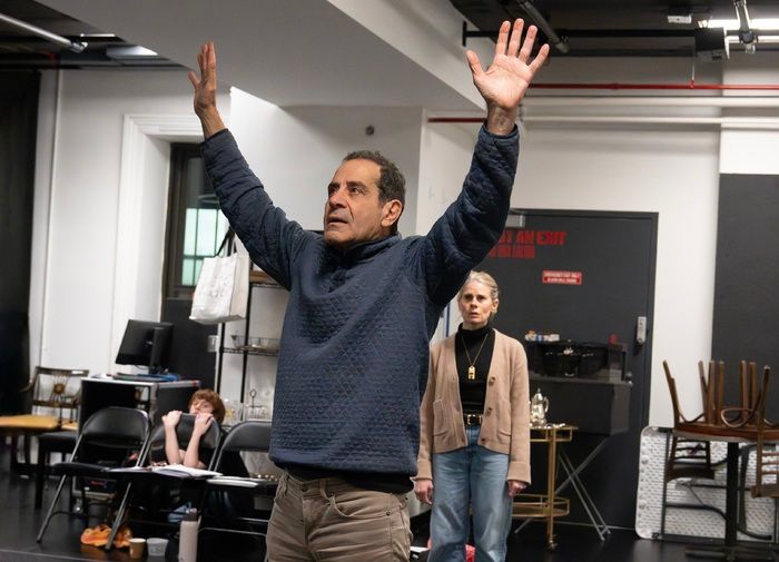 Photos: Celia Keenan-Bolger, Tony Shalhoub & More Rehearse for ANTIGONE (THIS PLAY I READ IN HIGH SCHOOL) — photo 6 of 15