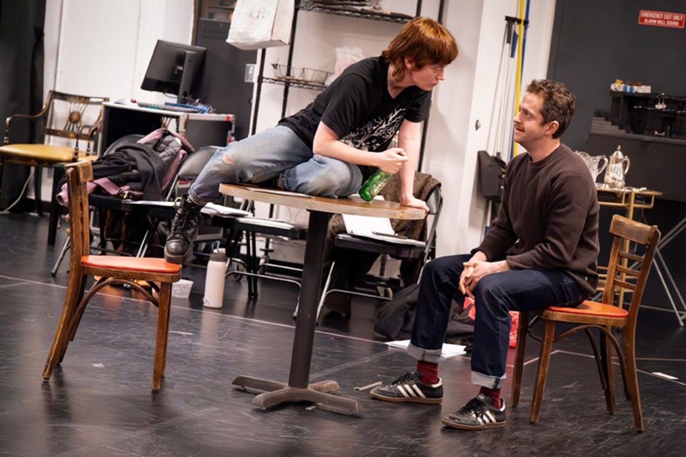 Photos: Celia Keenan-Bolger, Tony Shalhoub & More Rehearse for ANTIGONE (THIS PLAY I READ IN HIGH SCHOOL)  Image