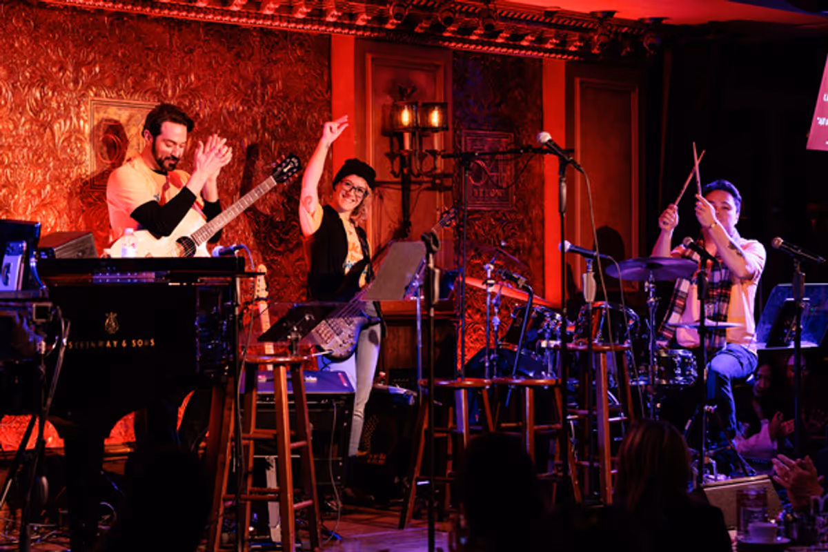 Peter Douskalis, Kat Cartusciello, and Luke Woodle at 