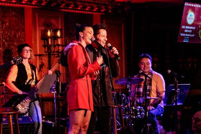 Abby Jaros, Thayne Jasperson, Peter Douskalis, Kat Cartusciello, and Luke Woodle Photo