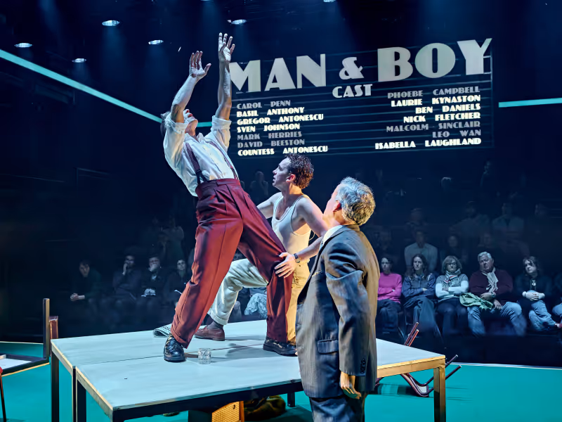Review: MAN AND BOY, National Theatre Image