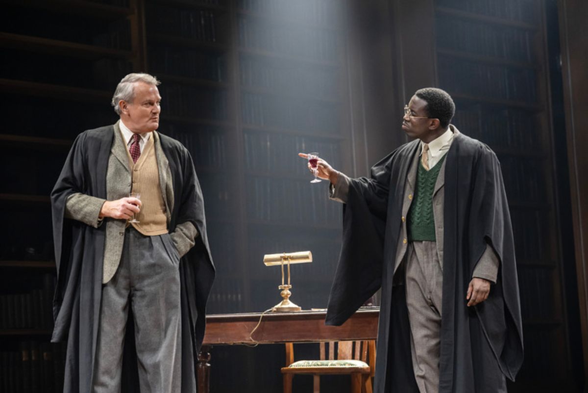 Hugh Bonneville and Fode Simbo at 