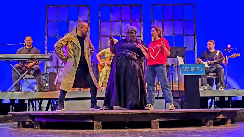 Review: SOUNDS SUSPICIOUS....A MUSICAL MYSTERY at Arkansas Repertory Theatre in Little Rock  Image