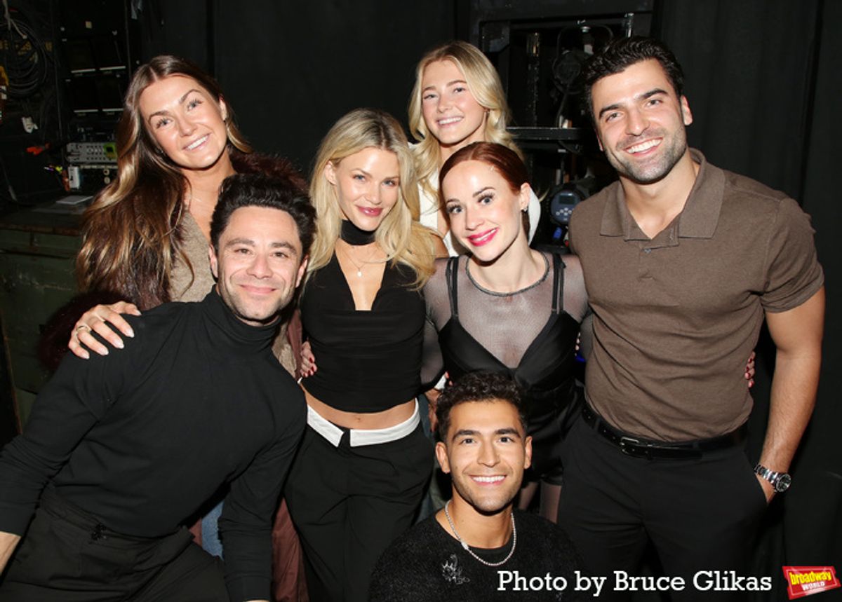 Lindsay Arnold, Rylee Arnold, Sasha Farber, Witney Carson, Whitney Leavitt, Jan Ravnik and Ezra Sosa at 