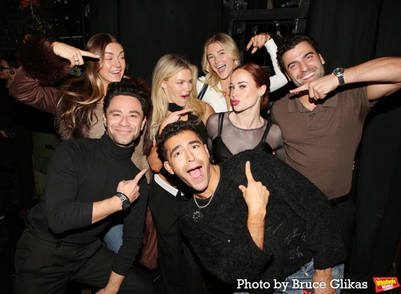 Photos: DANCING WITH THE STARS Cast Visits Whitney Leavitt at CHICAGO  Image