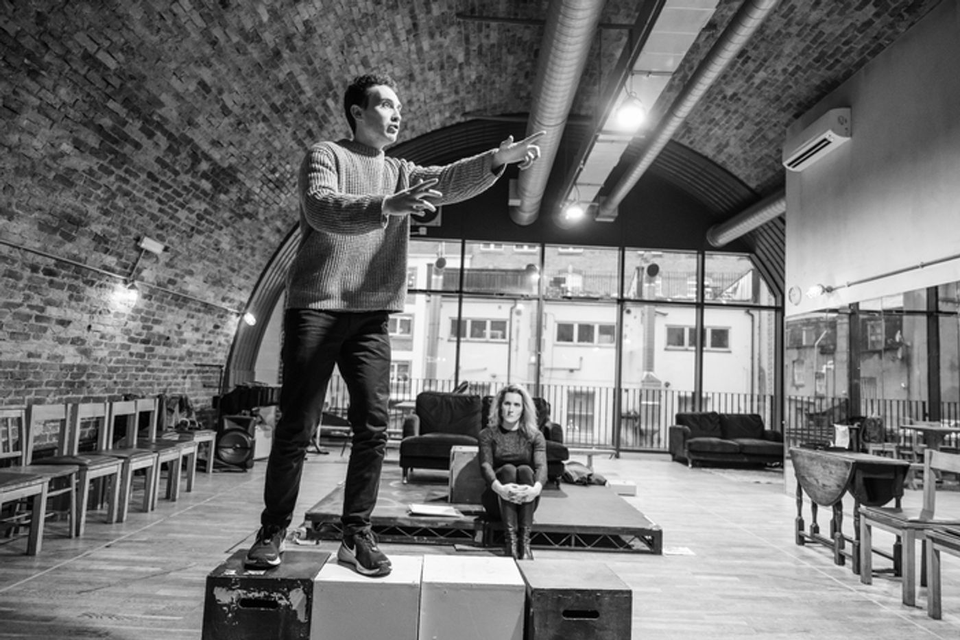 Photos: BLINK in Rehearsal at King’s Head Theatre Photos: BLINK in Rehearsal at King’s Head Theatre Image