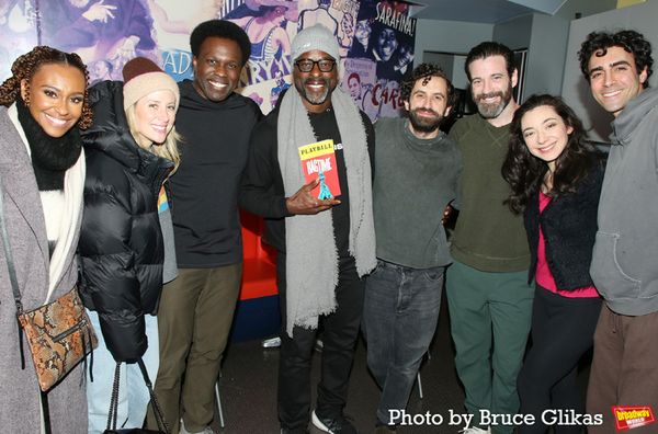 Ryan Michelle Bathe, Caissie Levy, Joshua Henry, Sterling K. Brown, Brandon Uranowitz Photo