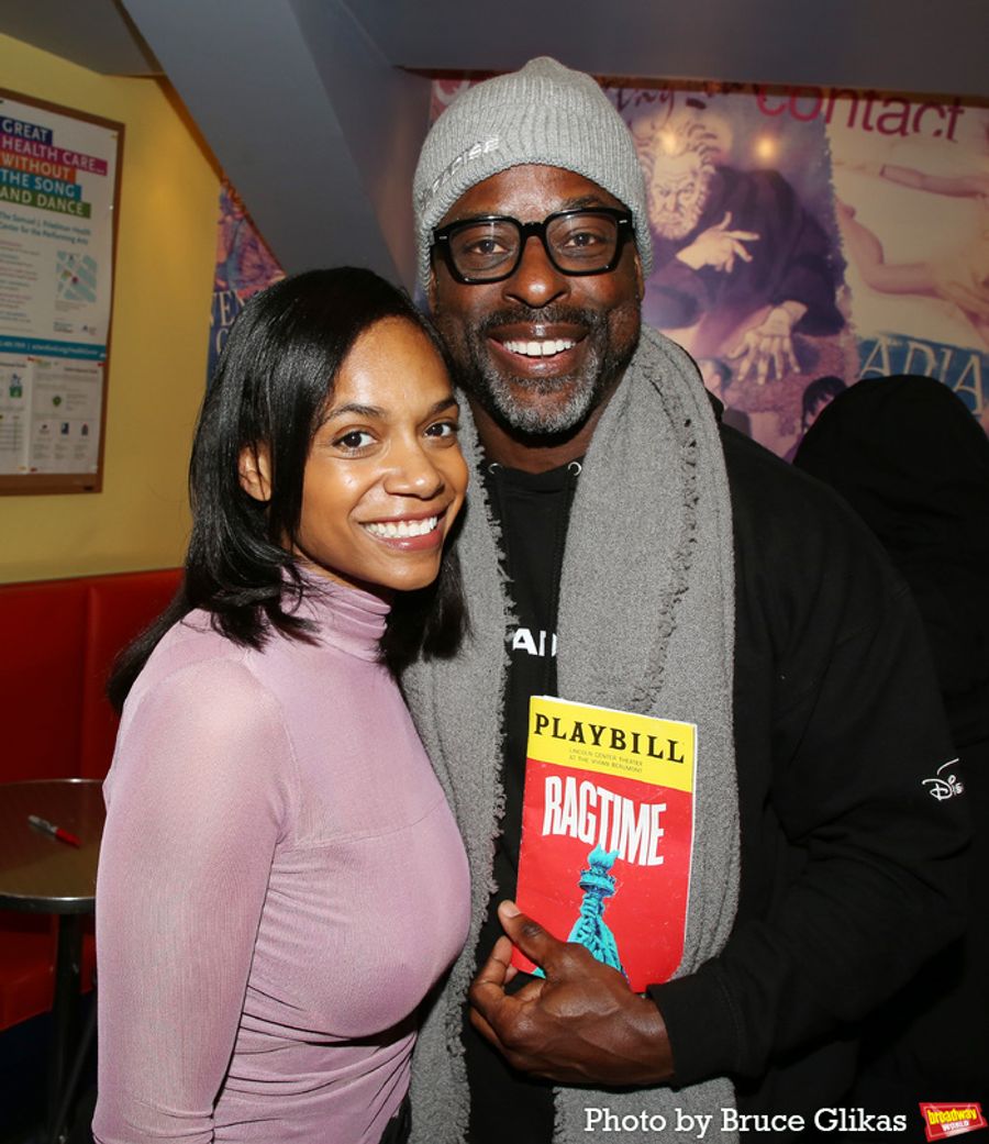 Photos: Sterling K. Brown Visits RAGTIME on Broadway  Image