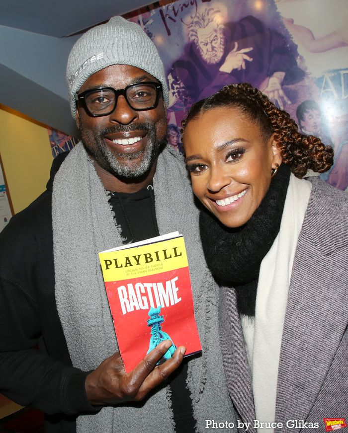Photos: Sterling K. Brown Visits RAGTIME on Broadway — photo 1 of 10