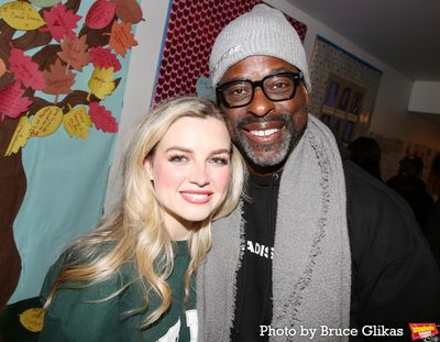 Anna Grace Barlow and Sterling K. Brown Photo