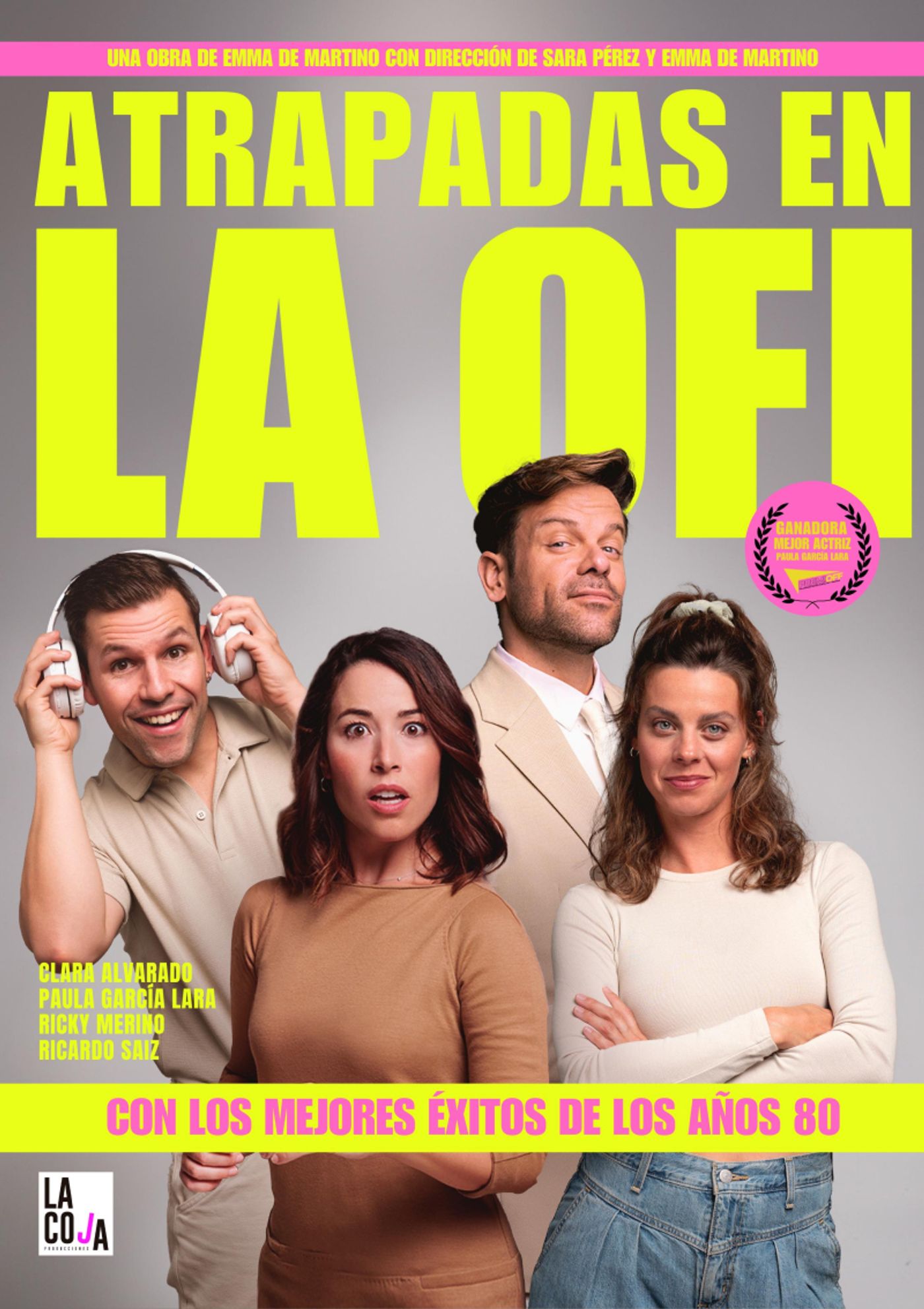 ATRAPADAS EN LA OFI prorroga funciones en el Teatro Lara  Image