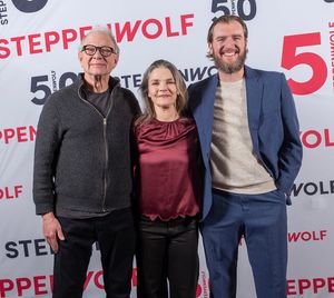 Cast/ensemble members Jeff Perry, Kathryn Erbe and Cliff Chamberlain Photo