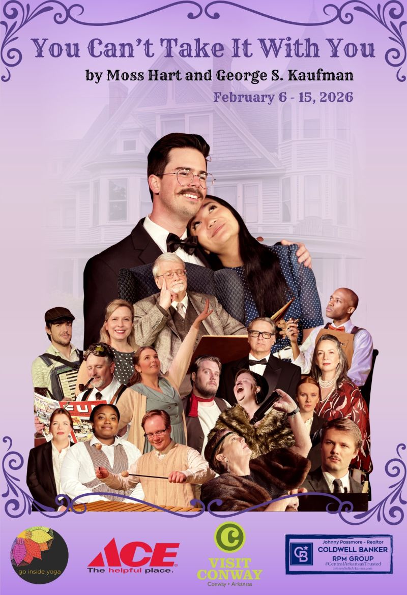 Review: YOU CAN'T TAKE IT WITH YOU at Red Curtain Theatre in Conway  Image