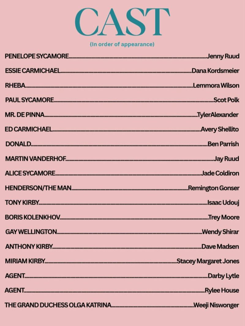 Review: YOU CAN'T TAKE IT WITH YOU at Red Curtain Theatre in Conway  Image