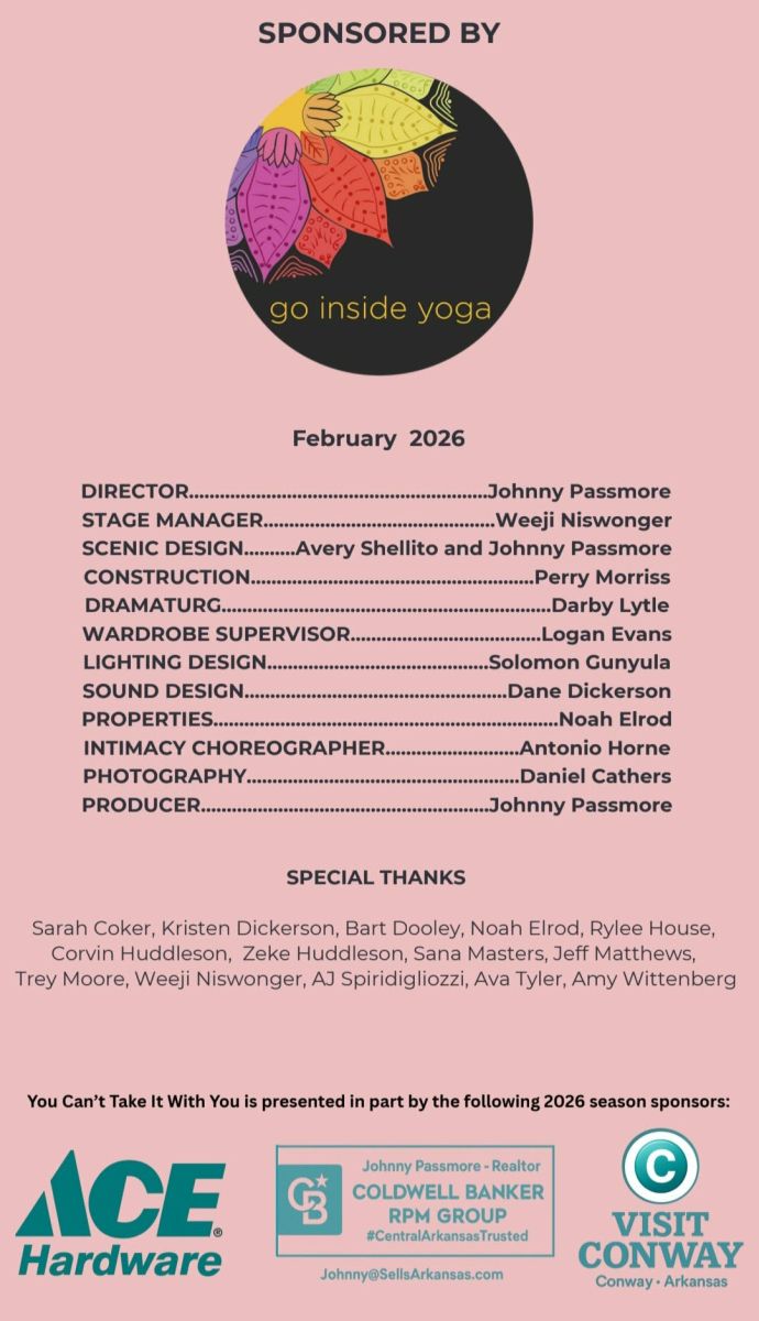 Review: YOU CAN'T TAKE IT WITH YOU at Red Curtain Theatre in Conway  Image