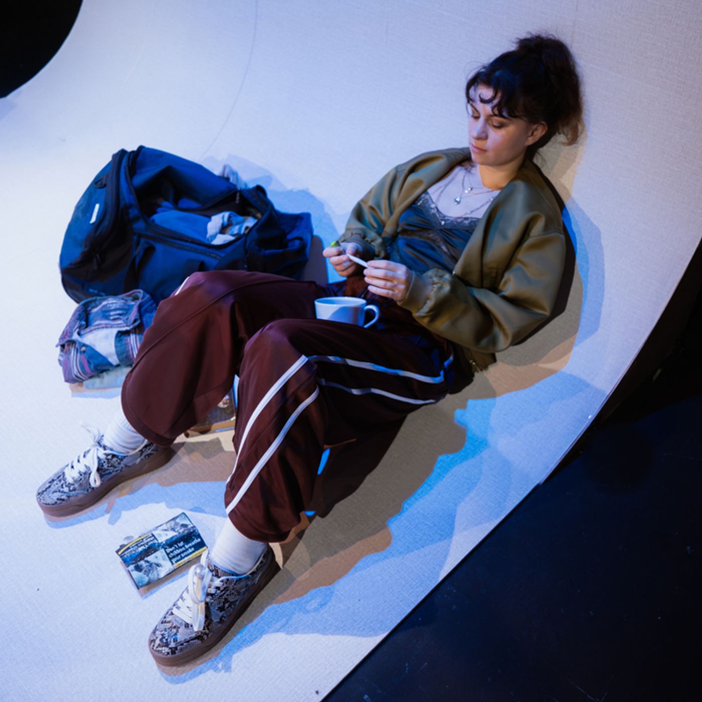 Photos: 1.17AM, OR UNTIL THE WORDS RUN OUT at Finborough Theatre  Image