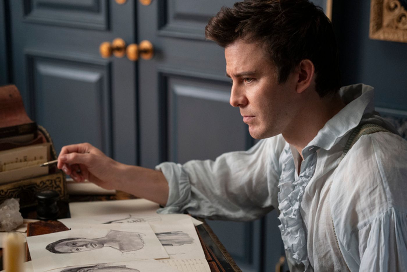 Video/Photos: BRIDGERTON Season 4 Part 2 Trailer Highlights Forbidden Romance  Image