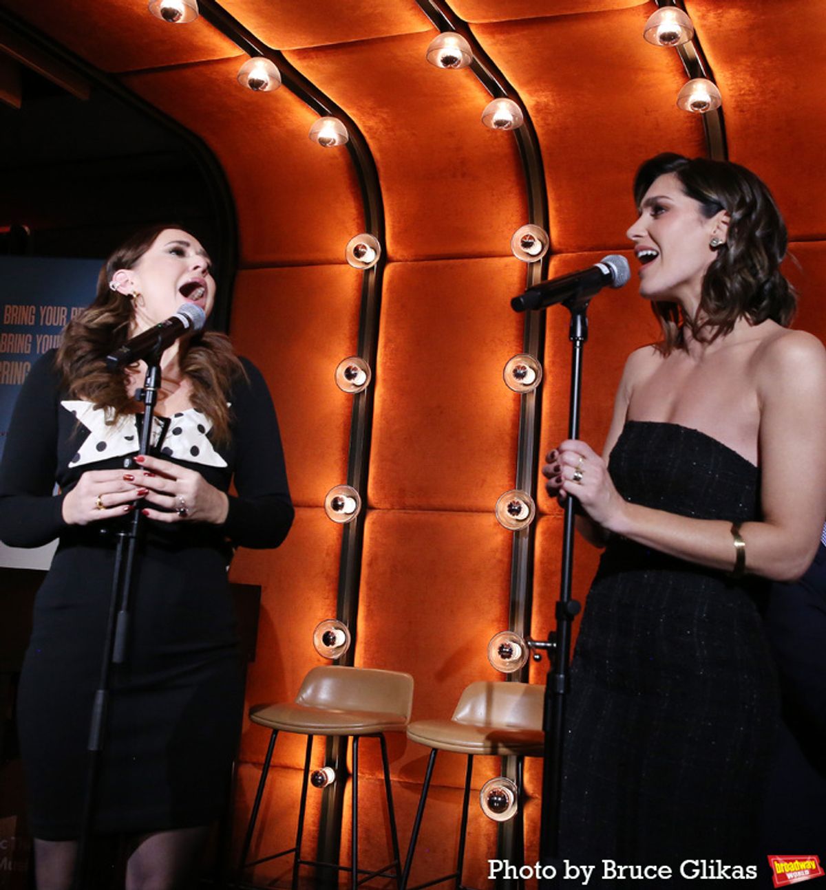 Jessica Vosk and Kelli Barrett at 