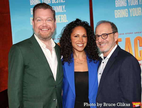 Co-Director Matt Cowart, Choreographer Jennifer Rias and Co-Director Lonny Price Photo