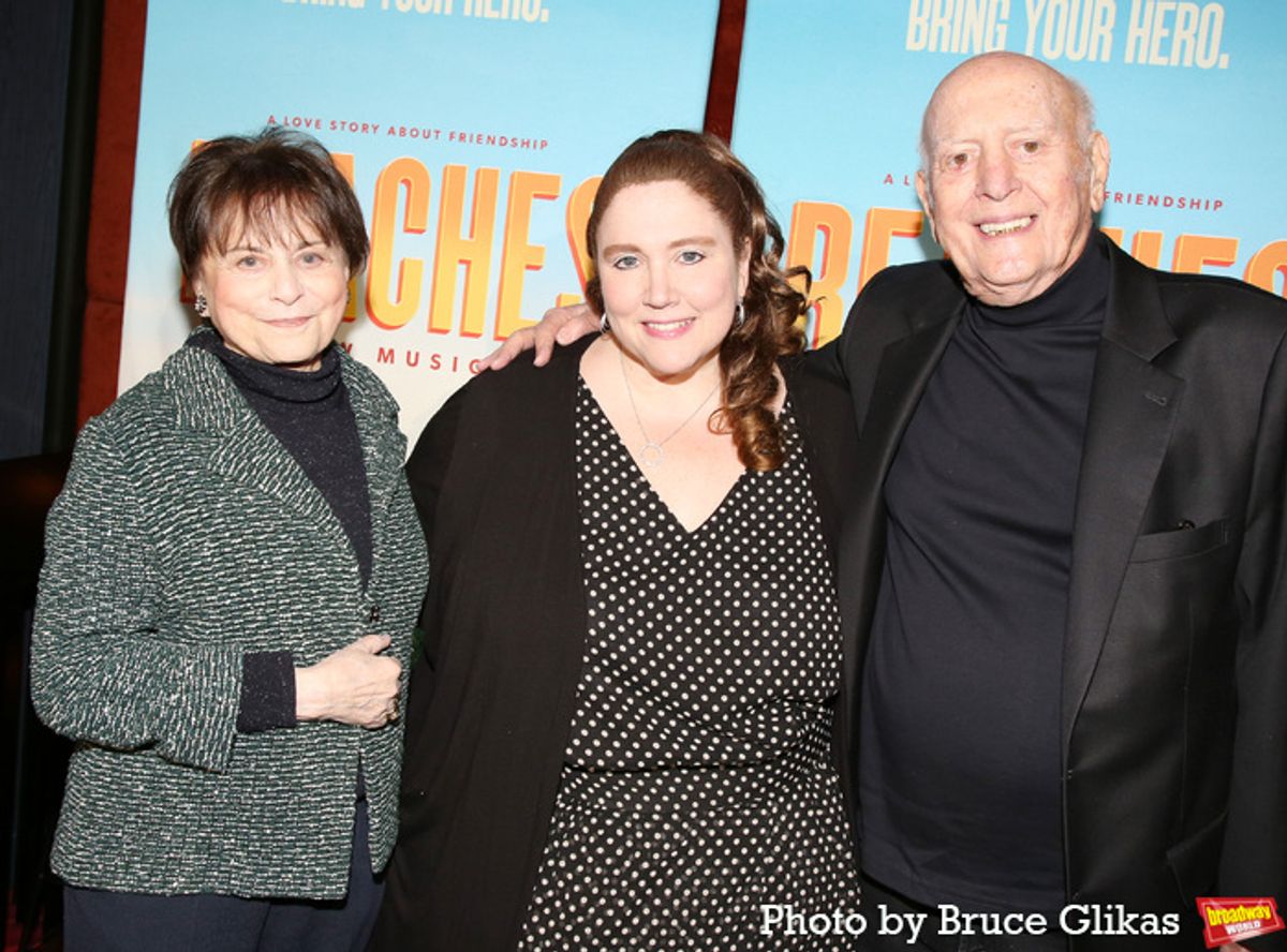 Book Writer Iris Rainer Dart, Lead Producer Jennifer Maloney-Prezioso and Composer Mike Stoller  at 