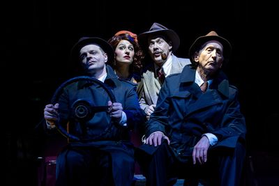 Jack Herholdt, Christie Coran, Joseph Fuqua and Larry Cedar Photo