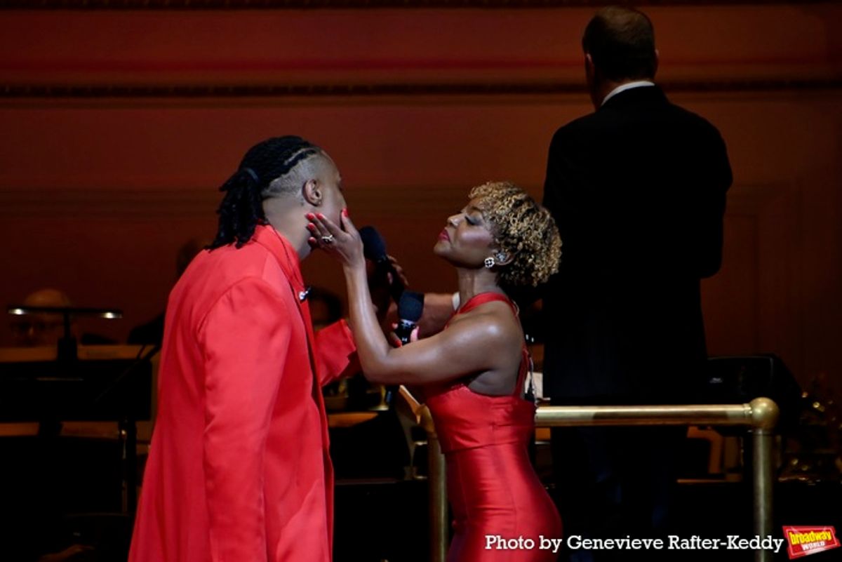 Avery Wilson and Aisha Jackson at 