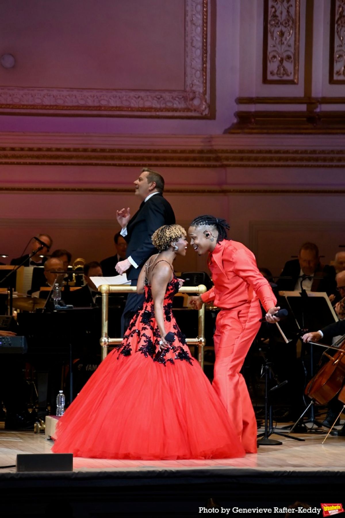 Aisha Jackson and Avery Wilson at 