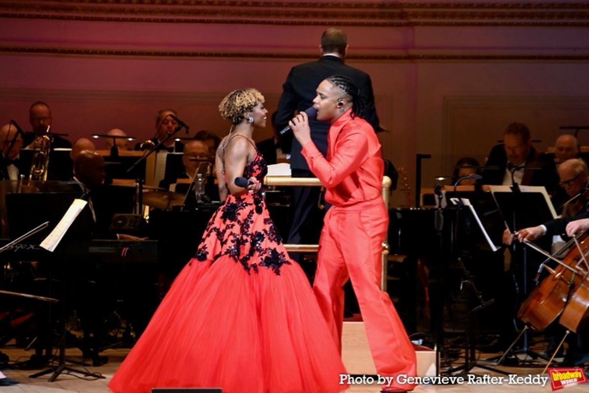 Aisha Jackson and Avery Wilson at 