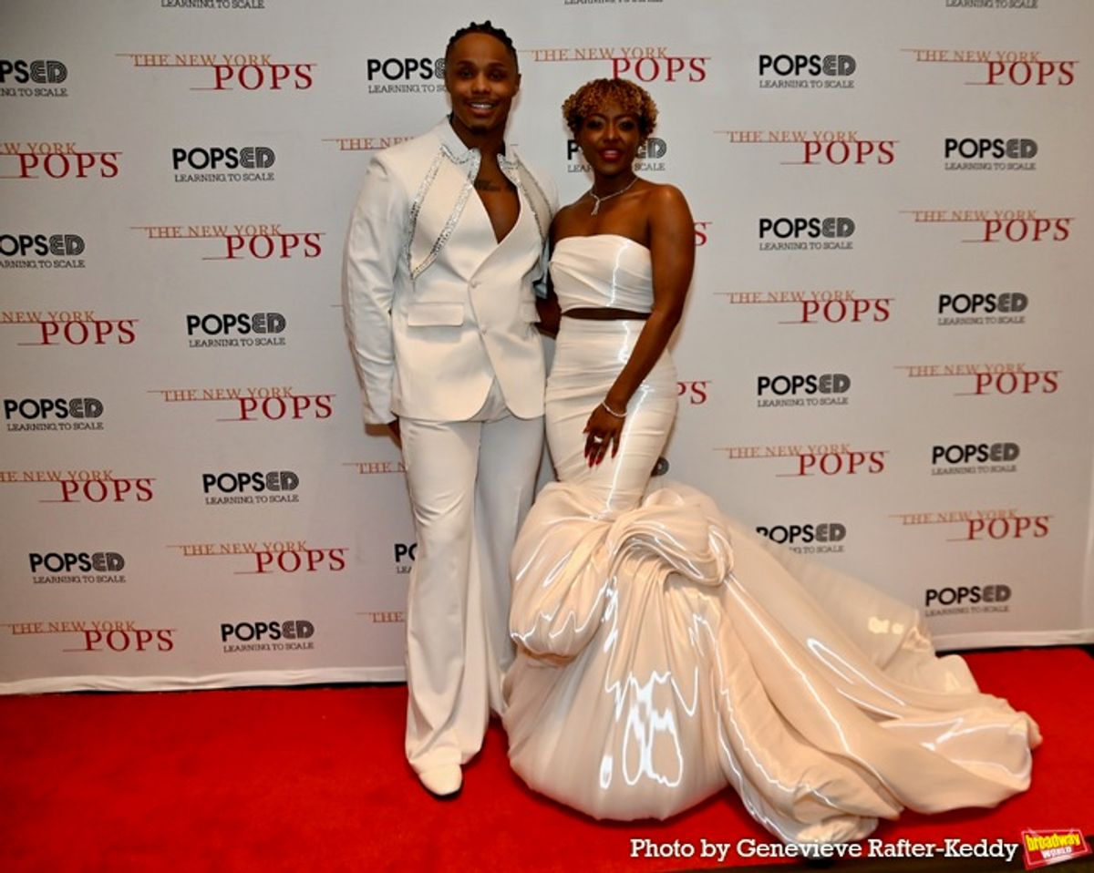 Avery Wilson and Aisha Jackson at 