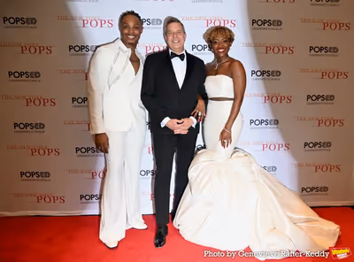 Avery Wilson , Steven Reineke and Aisha Jackson Photo