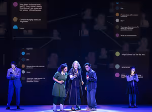 Devin DeSantis, Elaine Watson, Bri Sudia, Pablo David Laucerica and Isabel Kaegi Photo