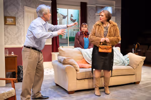 Steven Pinder, Felicity Duncan and Melanie Gutteridge Photo