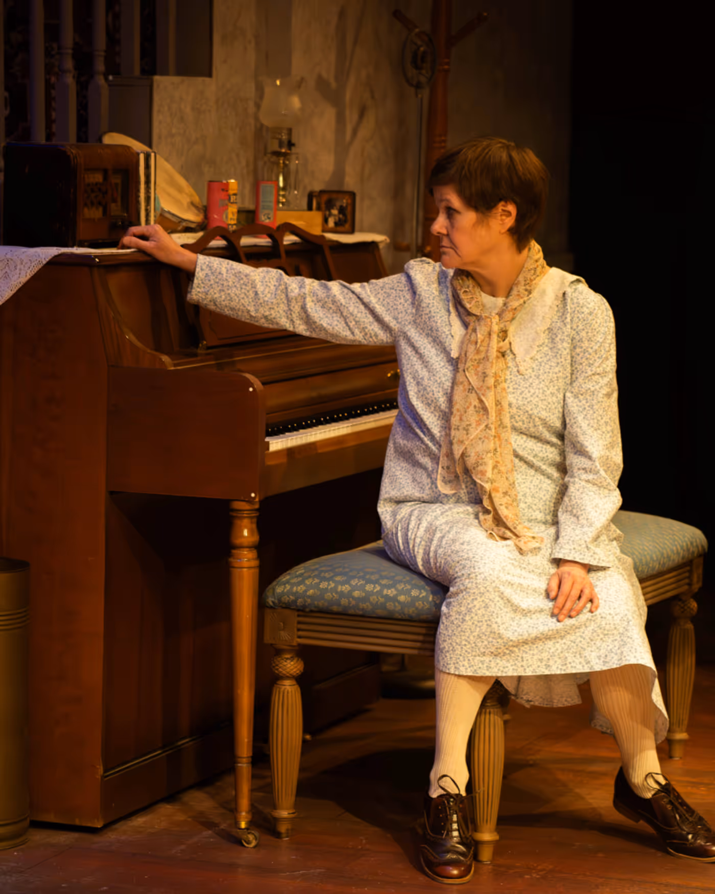 Jill Hames as Elizabeth Laine. Photo Credit: Brody Young.