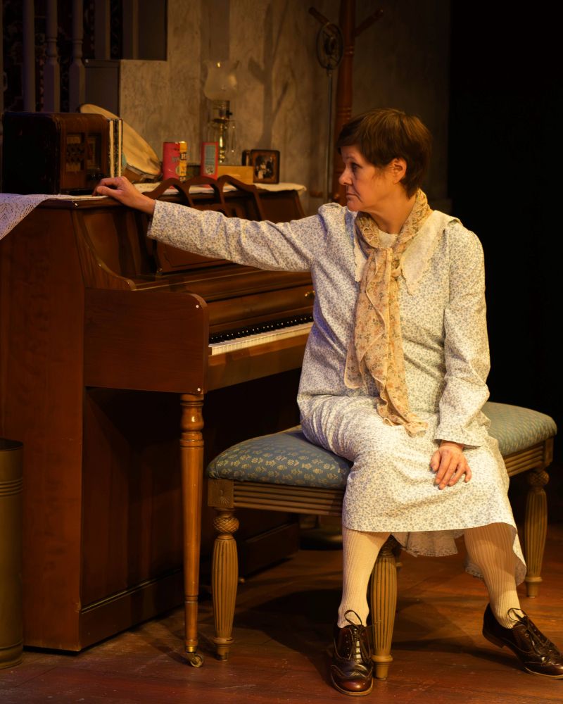 Jill Hames as Elizabeth Laine. Photo Credit: Brody Young.