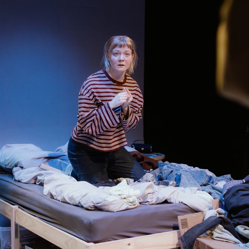 Review: 1.17AM, OR UNTIL THE WORDS RUN OUT, Finborough Theatre Image